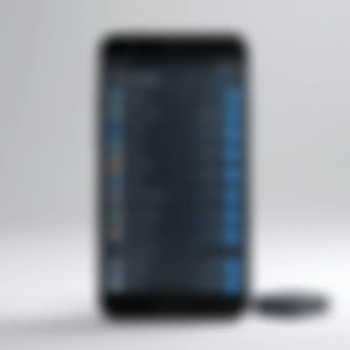 Managing Free Phone Numbers Securely Diagram illustrating secure management of phone numbers