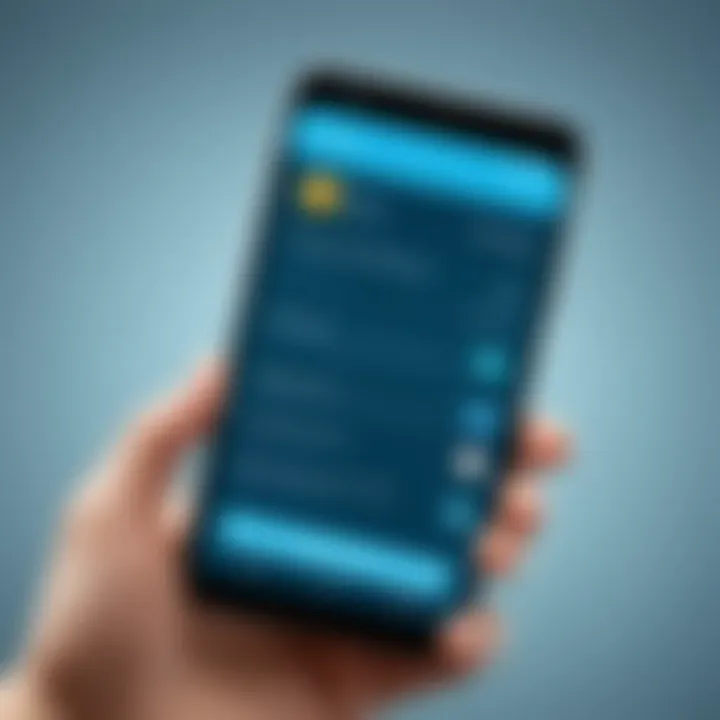An infographic illustrating user privacy settings in phone number applications