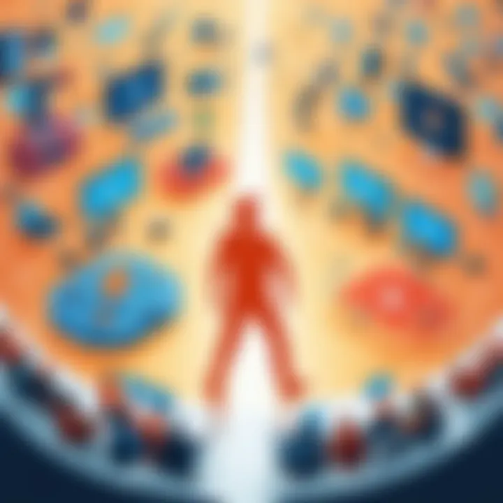 Illustration of community sharing within gaming networks