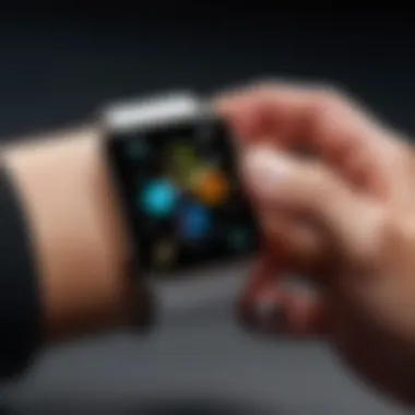 Customizing Your Watch Face Experience User customizing a watch face on an Apple Watch