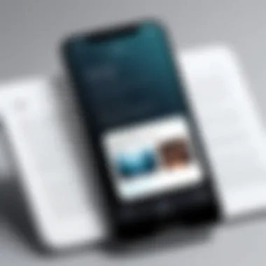 Features of Advanced Reading Apps Screen showcasing features of an advanced reading app