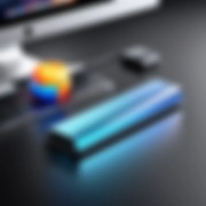 Visual comparison between the default and customized Mac toolbars.
