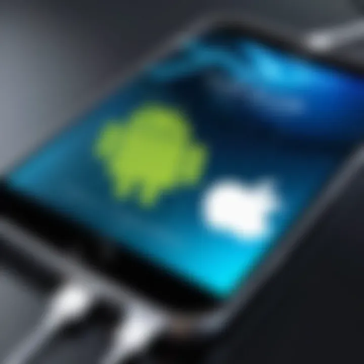 Android and iPhone communication