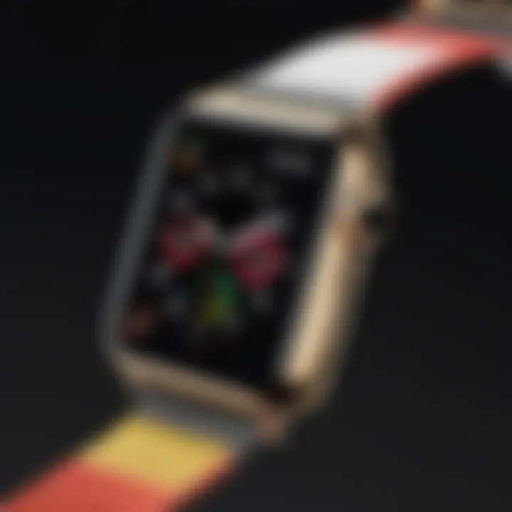 A stylish Apple Watch with various interchangeable bands
