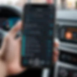 Auto-translate feature on iPhone interface