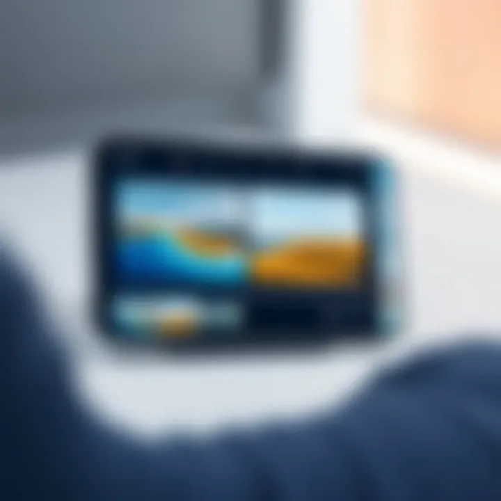 Creative Video Editing Interface Creative video editing interface on Android