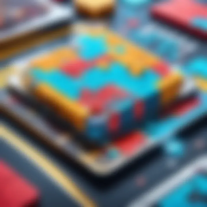 An engaging visual of a puzzle game with intricate levels and colorful graphics.