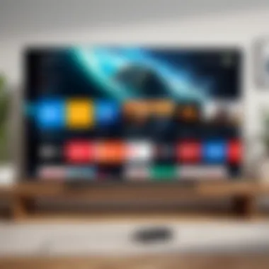 Benefits of Streaming with Google TV An engaging visual representation of streaming content benefits.