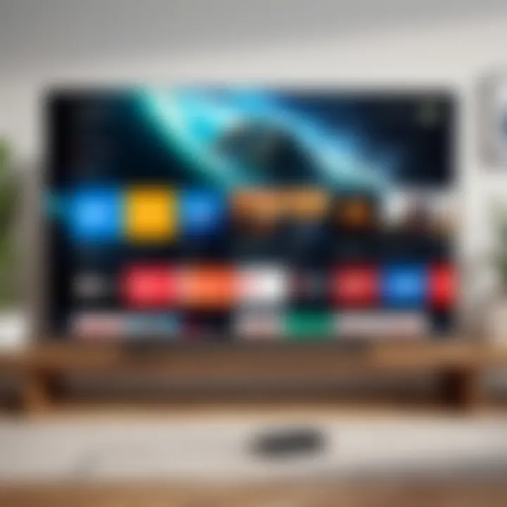 Benefits of Streaming with Google TV An engaging visual representation of streaming content benefits.