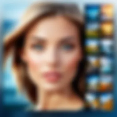 Captivating Blur Applications Collage of stunning photos enhanced with blur effects.