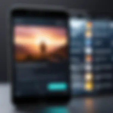 Screenshot of user reviews highlighting the satisfaction with a selected photo blur app.