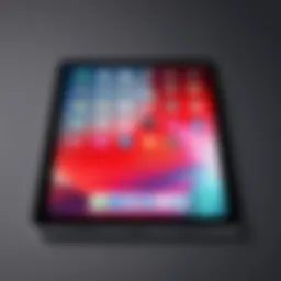Latest iPad model showcasing its sleek design