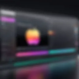 Stunning video editing interface on iOS