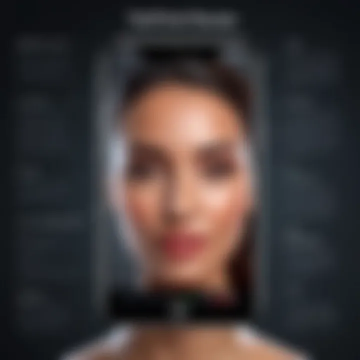 An infographic detailing the features required for FaceTime functionality.