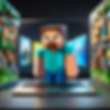User customization options in Minecraft on personal computer