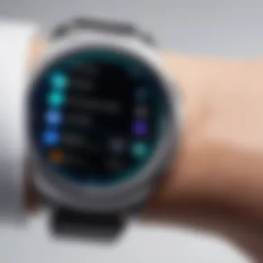 Apps integrated with Samsung smartwatch