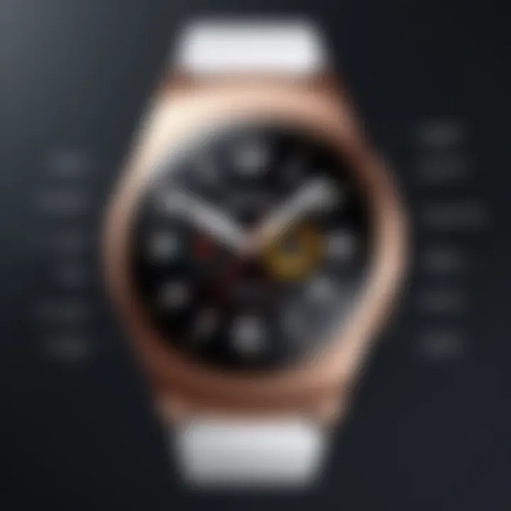 Connectivity options available on Samsung smartwatch