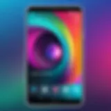 Android device displaying a vivid video thumbnail