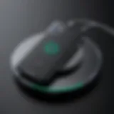 Stylish wireless charger compatible with Pixel 5