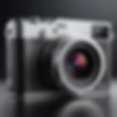 High-resolution digital camera ideal for capturing selfies
