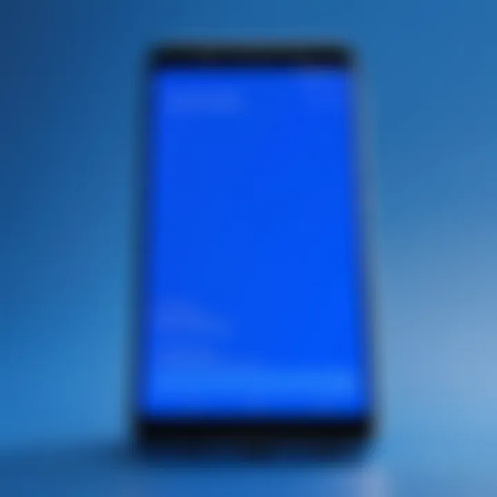 Comparison of blue screen filters across Android platforms