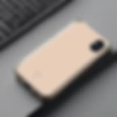 Sleek Aesthetic of Nodus Case Elegant design showcasing the Nodus iPhone case
