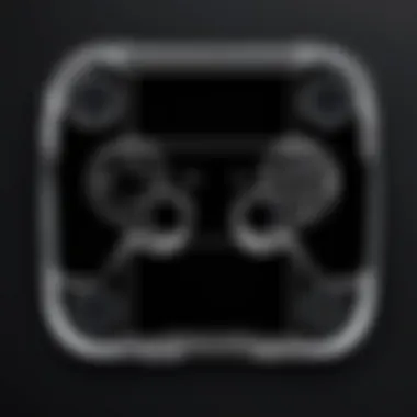 Ergonomic Design of iPhone Gaming Pads Innovative design of an iPhone gaming pad showcasing ergonomic features