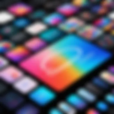 Diverse Procreate Presets Showcasing various Procreate presets in digital artwork