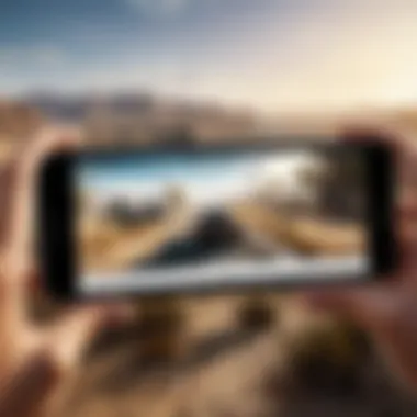 Intense Competition in PUBG Mobile Dynamic gameplay scene showcasing intense competition in PUBG for iPhone