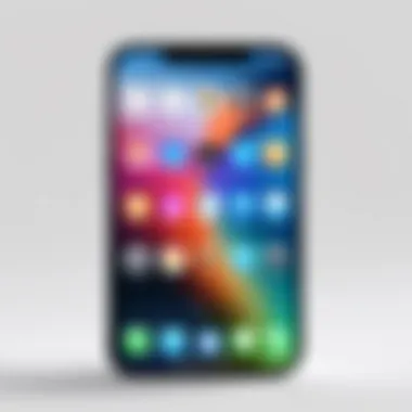 Illustration depicting optimized iPhone performance settings