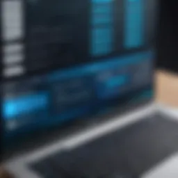 Troubleshooting audio settings on a laptop