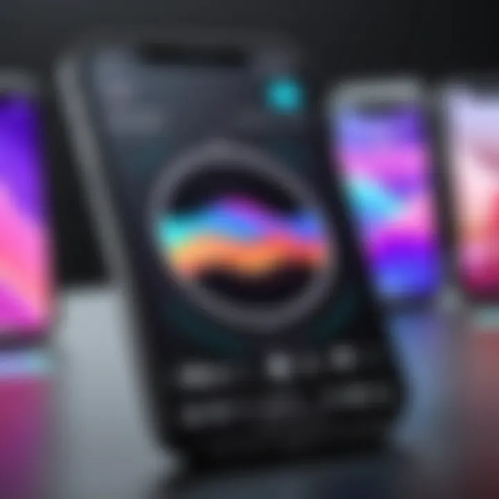 Showcase of popular video editing apps on iPhone 12