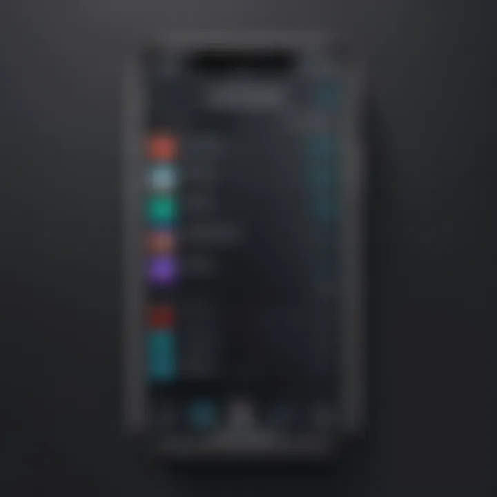 An informative graphic displaying various applications for recording calls on iPhone.