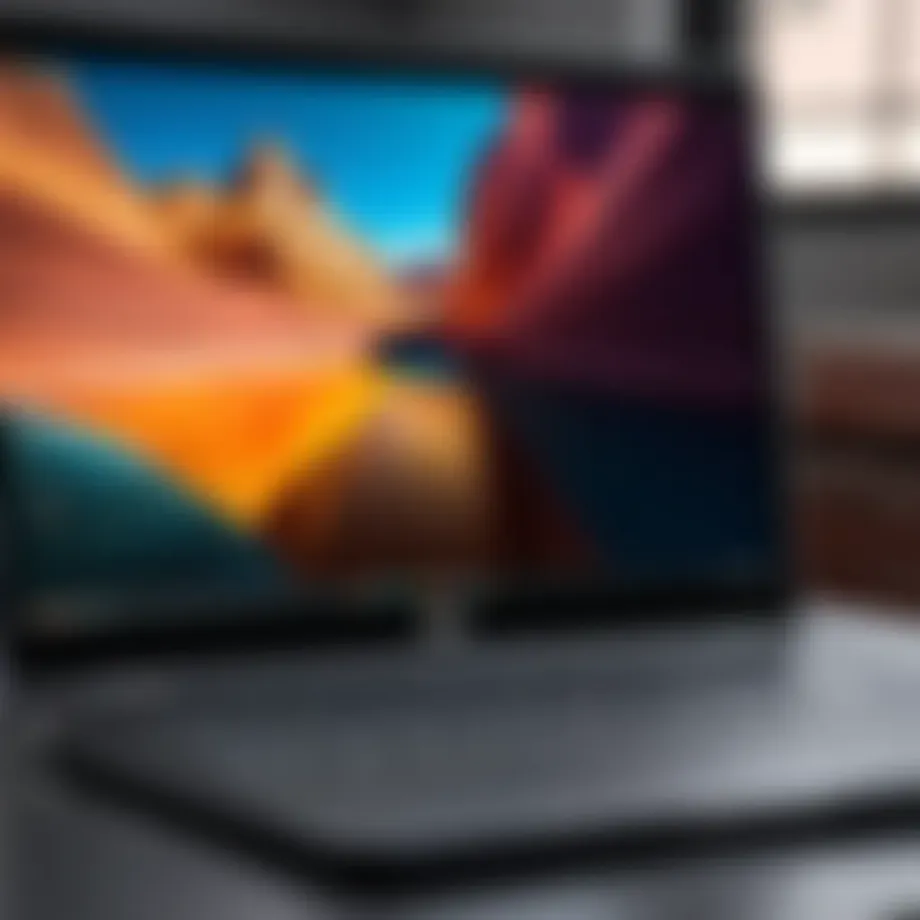 User interface of a Dell Chromebook displaying settings