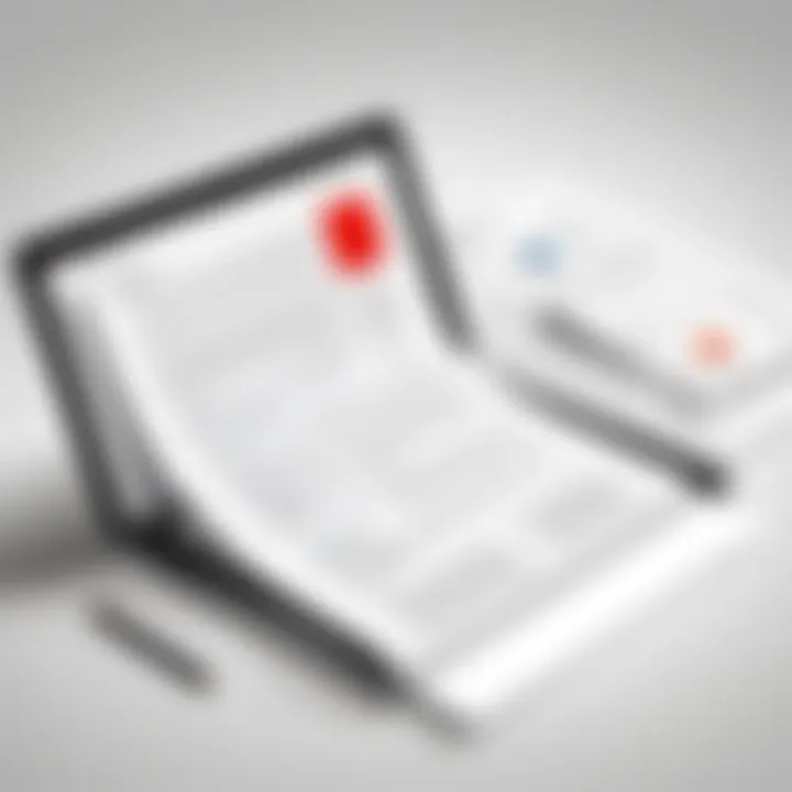 A visual representation of tips for efficient PDF handling