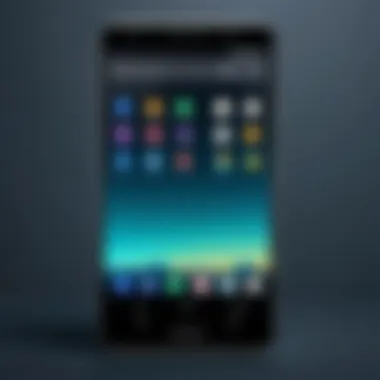 User Interface and Customization on Android User interface showcasing Android customization options