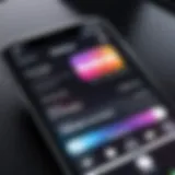 A close-up view of an iPhone displaying the Voice Memos app interface.