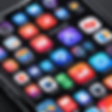 Illustration of popular apps for photo-to-PDF conversion