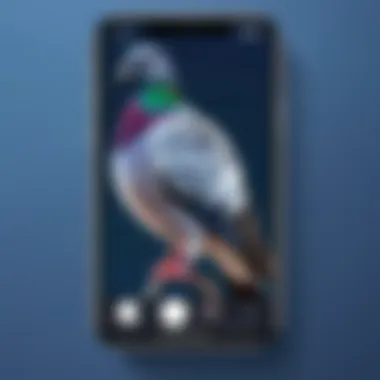 Screenshot of Game Pigeon in iMessage interface