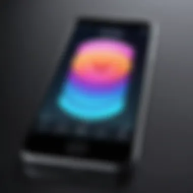 Exploring Ringtone Customization on iPhone Smartphone displaying ringtone options