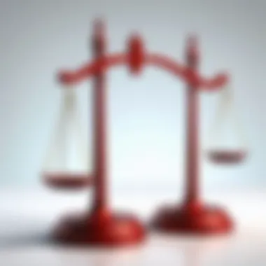 Understanding Legal Implications in Conversation Recording Legal scales symbolizing ethics