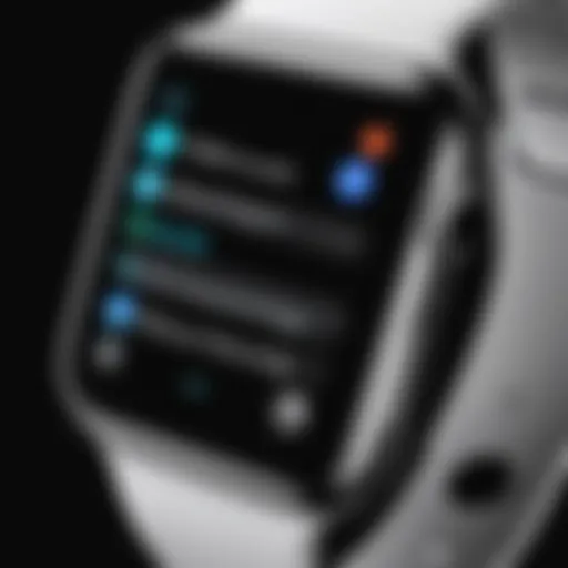 Overview of Apple Watch messaging features