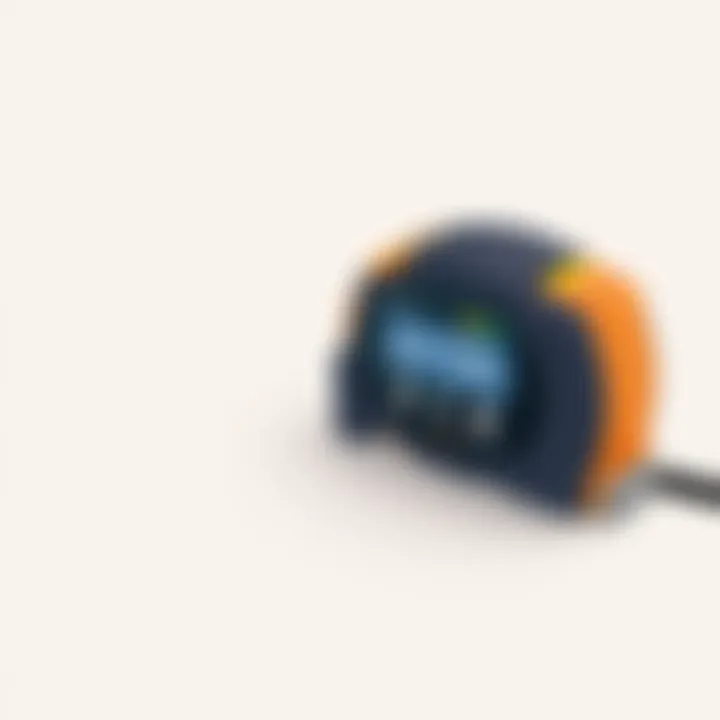 Digital measuring tape for accurate readings