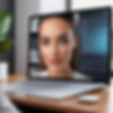 Enhancing Video Calls with Creative Filters Creative filter effects enhancing a Zoom video call
