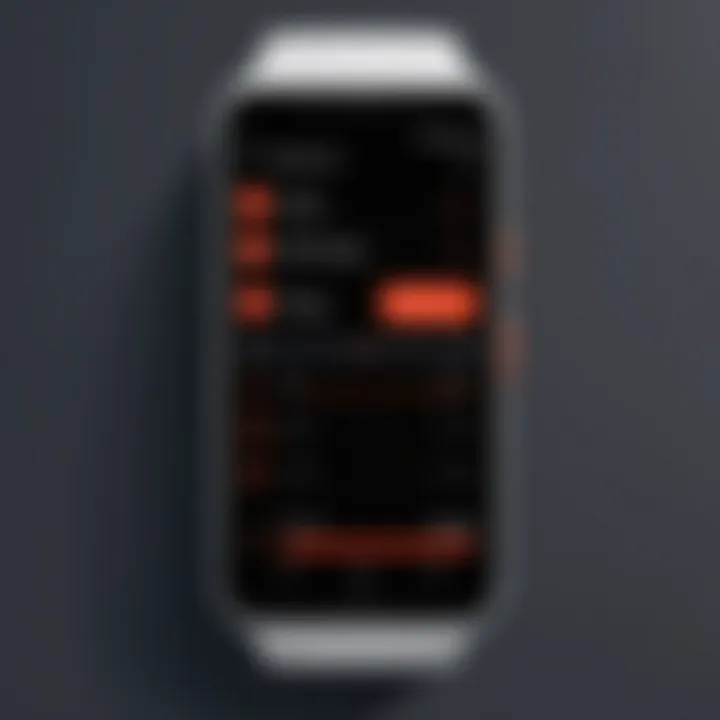 User exploring personalized fitness goals within the Amazfit app
