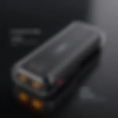 Safety Features of the Imuto Power Bank Safety features highlighted on the Imuto power bank.