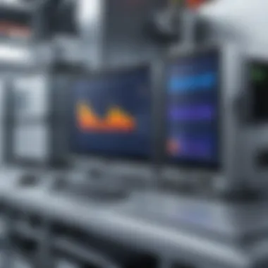 Industrial setting utilizing thermal monitoring technology