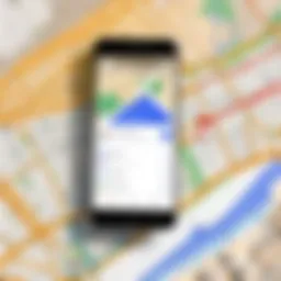 Correcting address details in Google Maps interface
