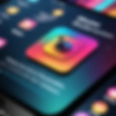 Exploring the Music Selection Feature User interface showcasing the music selection feature on Instagram