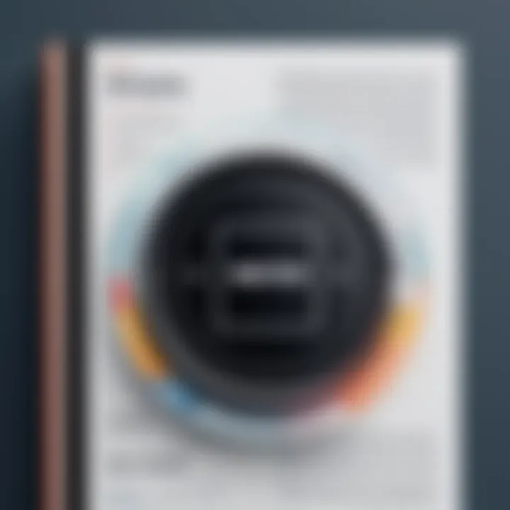 Visual guide highlighting essential design principles for collages. Collage design principles